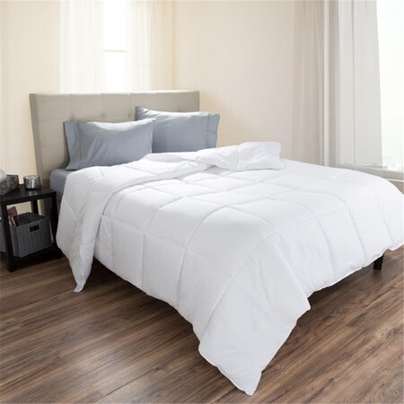Lavish Home Lavish Home 66 x 86 in. Twin Size Ultra-Soft Goose Down Alternative Comforter, White 64-11-T